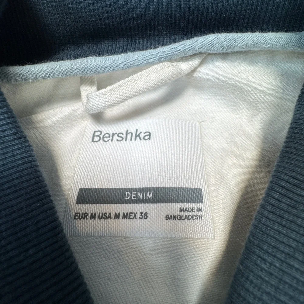 Bershka Motor Sports Racing Jacket Bomber Jacket Colorblock Y2K Patchwork Medium